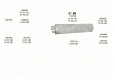 вихлопна система на DAF LF 55 5.9 2001 136-162-184kW